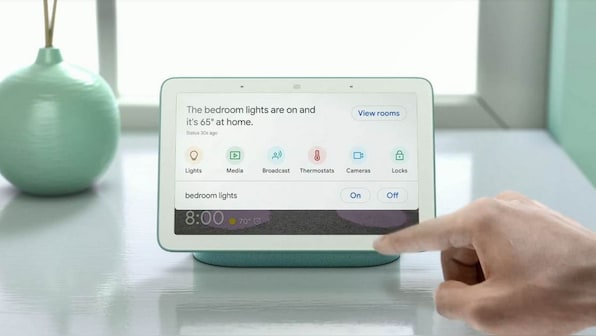Google Home Hub announced with a 7-inch display, stereo speakers for $145