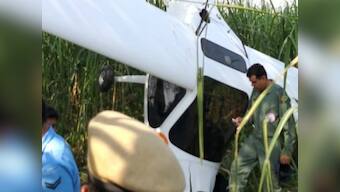 IAF aircraft crashes at Ranchad village in Uttar Pradesh's Baghpat district; both pilots on-board eject safely