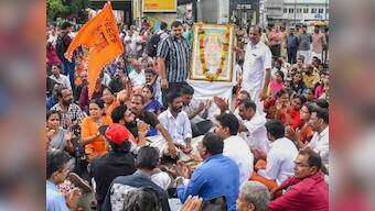 Sabarimala verdict protests: Hindu activists rally against Kerala govt; BJP activists show black flags to Devaswom minister