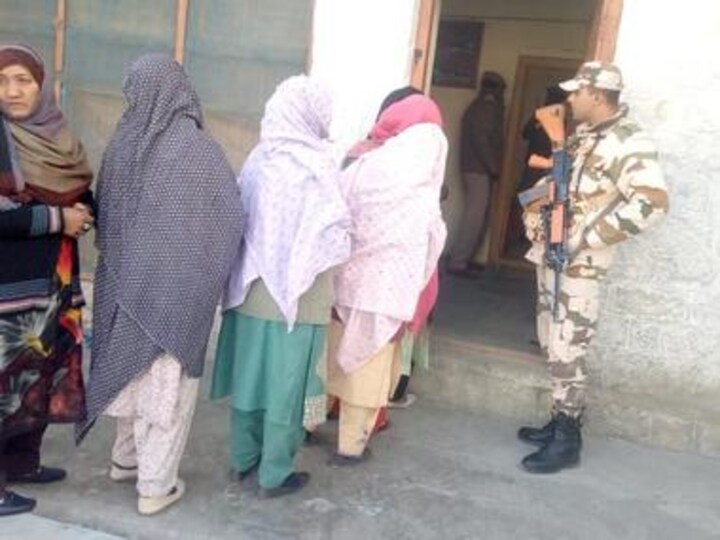 Jammu and Kashmir civic polls phase 3 updates: Polling underway on 300 booths for 96 wards in state