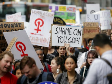 'Rude elevator screamers': Donald Trump lashes out at anti-Brett Kavanaugh protestors; places himself firmly against #MeToo 'Rude elevator screamers': Donald Trump lashes out at anti-Brett Kavanaugh protestors; places himself firmly against #MeToo