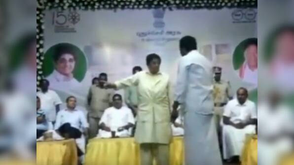 Kiran Bedi, AIADMK MLA engage in on-stage spat at Puducherry event after legislator asked to cut short speech