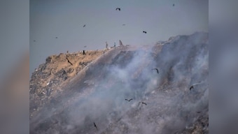 Delhi air quality further worsens as Bhalswa landfill continues to burn for third day; firefighters working to douse flames