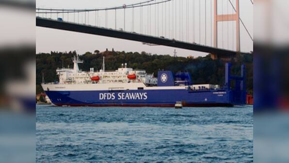 Ferry with 335 people on board catches fire in Baltic Sea; four Lithuanian military ships sent for rescue