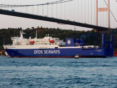 Ferry with 335 people on board catches fire in Baltic Sea; four Lithuanian military ships sent for rescue