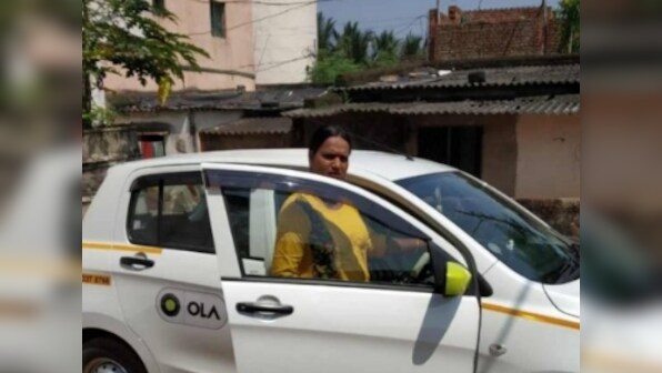 On the front seat: India's first transgender cabbie Meghna Sahoo paves way for community members to access regular jobs