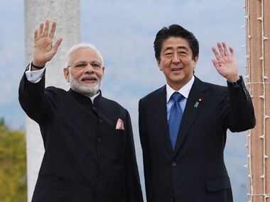 India-Japan ties: Narendra Modi and Shinzo Abe show the way in ensuring regional stability, containing China challenge India-Japan ties: Narendra Modi and Shinzo Abe show the way in ensuring regional stability, containing China challenge