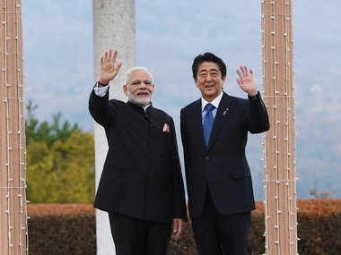 Narendra Modi in Japan: PM, Shinzo Abe hold 'fruitful' talks on terrorism, Mumbai-Ahmedabad high speed rail project Narendra Modi in Japan: PM, Shinzo Abe hold 'fruitful' talks on terrorism, Mumbai-Ahmedabad high speed rail project