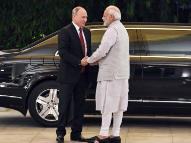 Vladimir Putin in India: Deepening of bilateral energy cooperation a must in today's geopolitical, economic climate Vladimir Putin in India: Deepening of bilateral energy cooperation a must in today's geopolitical, economic climate