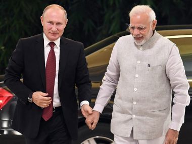 Putin Ind Vladimir Putin in India: As Russian president arrives with S-400 deal ...