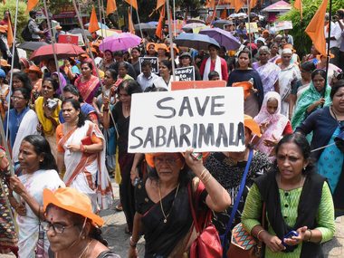SC verdict on Sabarimala temple: Over 5,000 people protest ruling in Coimbatore, ex-BJP MP among agitators SC verdict on Sabarimala temple: Over 5,000 people protest ruling in Coimbatore, ex-BJP MP among agitators