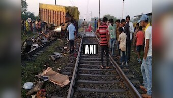 Driver killed after his truck rams into Rajdhani Express in Madhya Pradesh; two train coaches derailed