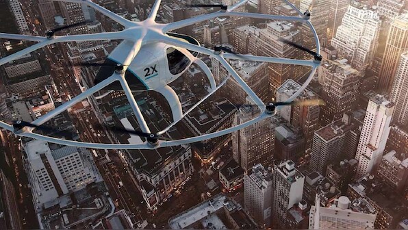 Volocopter to start testing driverless hover air taxis in Singapore by next year