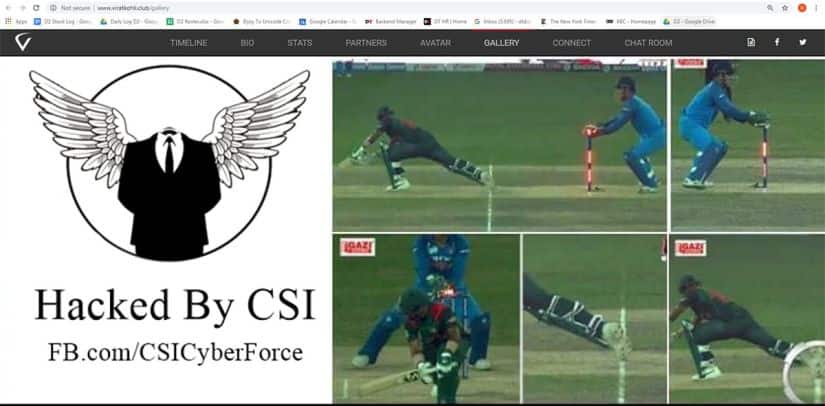 Image courtesy: Virat Kohli fan page