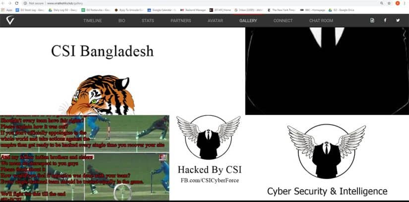 Image courtesy: Virat Kohli fan page