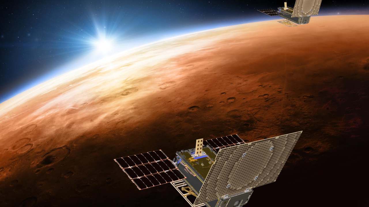 NASA InSight's tiny sattelite companions gear up for their biggest test yet Monday NASA InSight's tiny sattelite companions gear up for their biggest test yet Monday