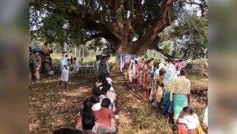 Chhattisgarh's Naxal belt votes in phase one; 56.58% turnout recorded till 4.30 pm; insurgents attempt to disrupt process