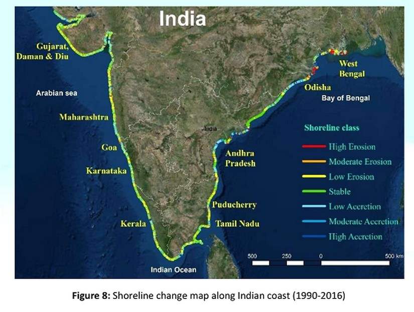 Effects Of Coastal Erosion In India