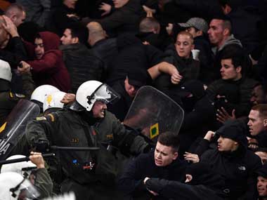 Champions League: UEFA opens disciplinary proceedings agains AEK Athens, Ajax fans after nine people hospitalised in violent confrontation Champions League: UEFA opens disciplinary proceedings agains AEK Athens, Ajax fans after nine people hospitalised in violent confrontation