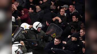 Champions League: UEFA opens disciplinary proceedings agains AEK Athens, Ajax fans after nine people hospitalised in violent confrontation