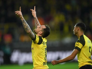 Bundesliga: Paco Alcacer scores winner as Borussia Dortmund stun Bayern Munich; Monchengladbach down Werder Bremen