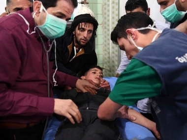 Aleppo attack: Russia claims Syrian rebels used chlorine-infused chemical weapons; 100 hospitalised with breathing trouble Aleppo attack: Russia claims Syrian rebels used chlorine-infused chemical weapons; 100 hospitalised with breathing trouble