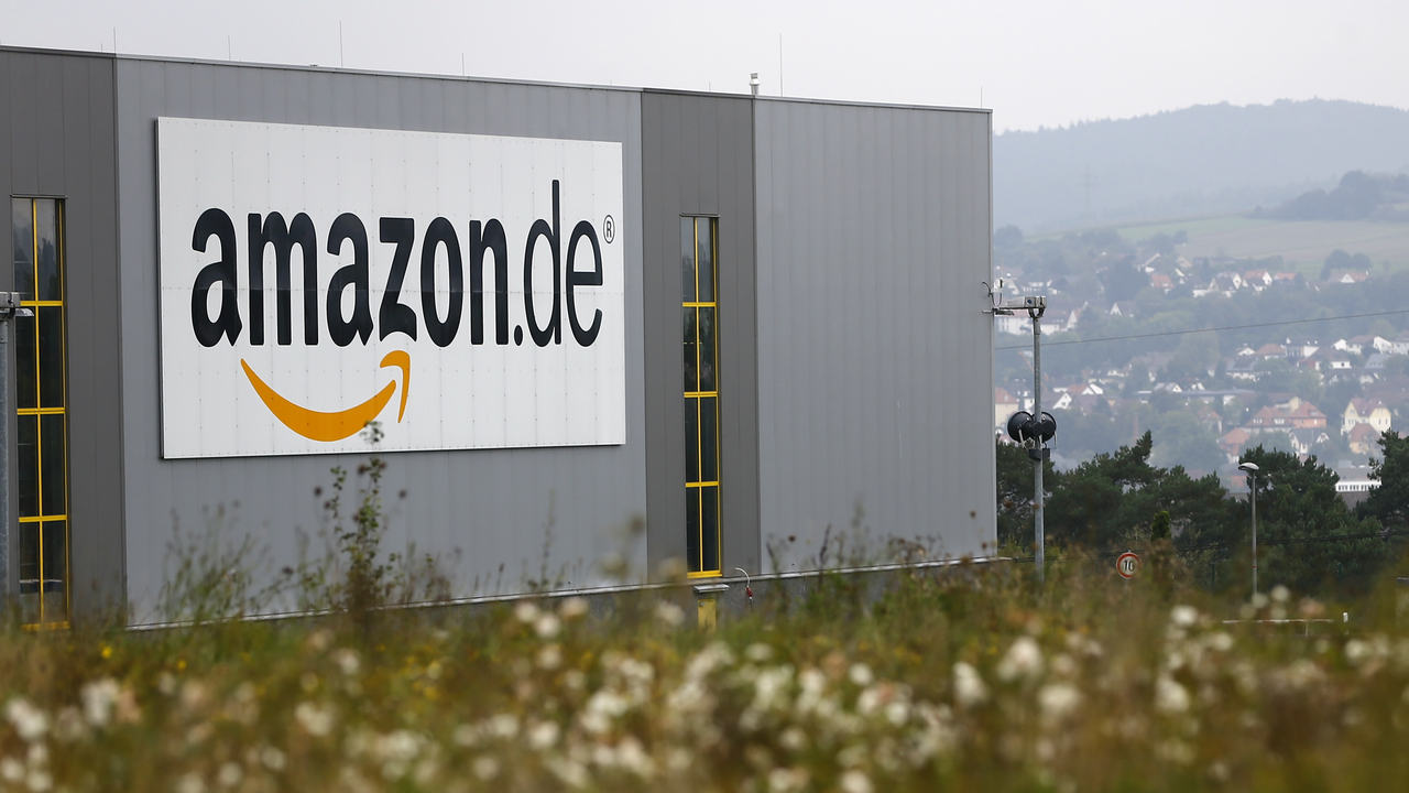 General view of the Amazon.de distribution centre in Bad Hersfeld, Germany. Image: Reuters