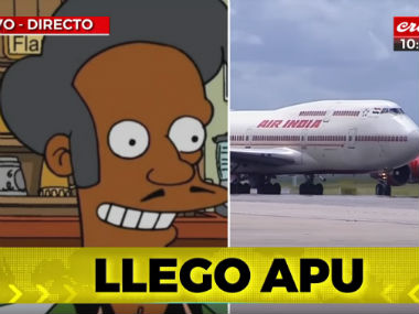 Argentinian channel Cronica TV issues bizarre welcome to Narendra Modi, claims 'Apu Arrived' as PM arrives in Buenos Aires Argentinian channel Cronica TV issues bizarre welcome to Narendra Modi, claims 'Apu Arrived' as PM arrives in Buenos Aires