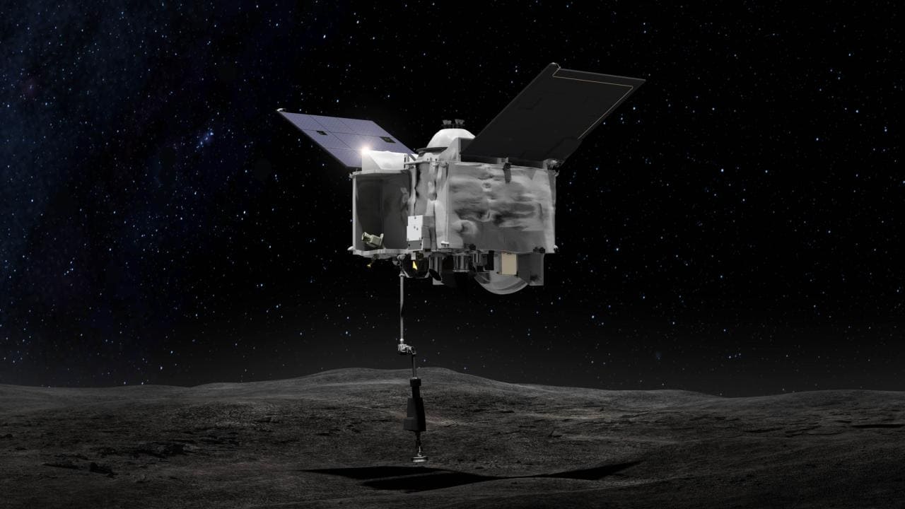 An artist's concept of the OSIRIS-REx's sample collection instrument, TAGSAM. Image courtesy: NASA