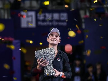 WTA Elite Trophy: Ashleigh Barty beats home favourite Wang Qiang to win title; climbs to career-high 15 in world ranking WTA Elite Trophy: Ashleigh Barty beats home favourite Wang Qiang to win title; climbs to career-high 15 in world ranking