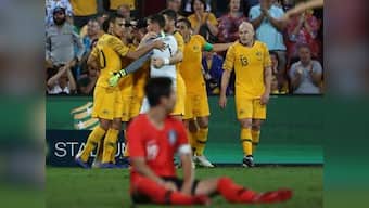 Massimo Luongo scores in 94th minute for Australia to draw match against AFC Asian Cup rivals South Korea