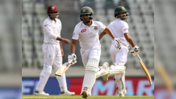 Bangladesh vs West Indies: Shadman Islam, Shakib Al Hasan's half-centuries guide hosts to solid position on opening day of second Test