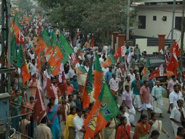 BJP's Sabarimala Rath Yatra is set to conclude Wednesday. Twitter @BJP4Keralam
