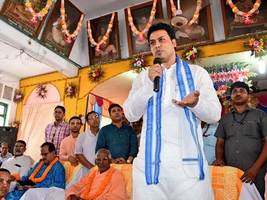 Domestication of cows will ensure earnings in 6 months, setting up industries take crores, says Tripura CM Biplab Deb Domestication of cows will ensure earnings in 6 months, setting up industries take crores, says Tripura CM Biplab Deb