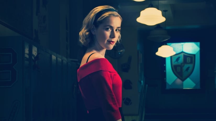 Kiernan Shipka plays the lead in Chilling Adventures of Sabrina. Netflix