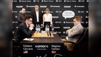 World Chess Championship: Magnus Carlsen and Fabiano Caruana remain deadlocked after three full-blooded rounds