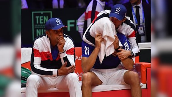 Davis Cup: Marin Cilic beats France's Jo-Wilfried Tsonga, Borna Coric brushes aside Jeremy Chardy to put Croatia on brink of title