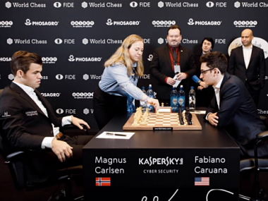 World Chess Championship: Magnus Carlsen, Fabiano Caruana draw Game 4 marred by leaking of American's possible strategy World Chess Championship: Magnus Carlsen, Fabiano Caruana draw Game 4 marred by leaking of American's possible strategy
