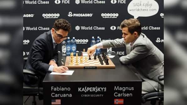 World Chess Championship: Magnus Carlsen’s death-or-glory approach fails to break Fabiano Caruana as Game 10 ends in draw