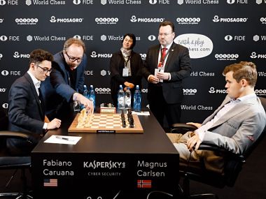 World Chess Championship: Draw streak persists despite Fabiano Caruana's daring opening gambit in Game 5 World Chess Championship: Draw streak persists despite Fabiano Caruana's daring opening gambit in Game 5