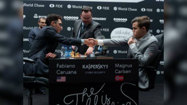 World Chess Championship: Fabiano Caruana’s atypical misstep helps Magnus Carlsen evade defeat in Game 8