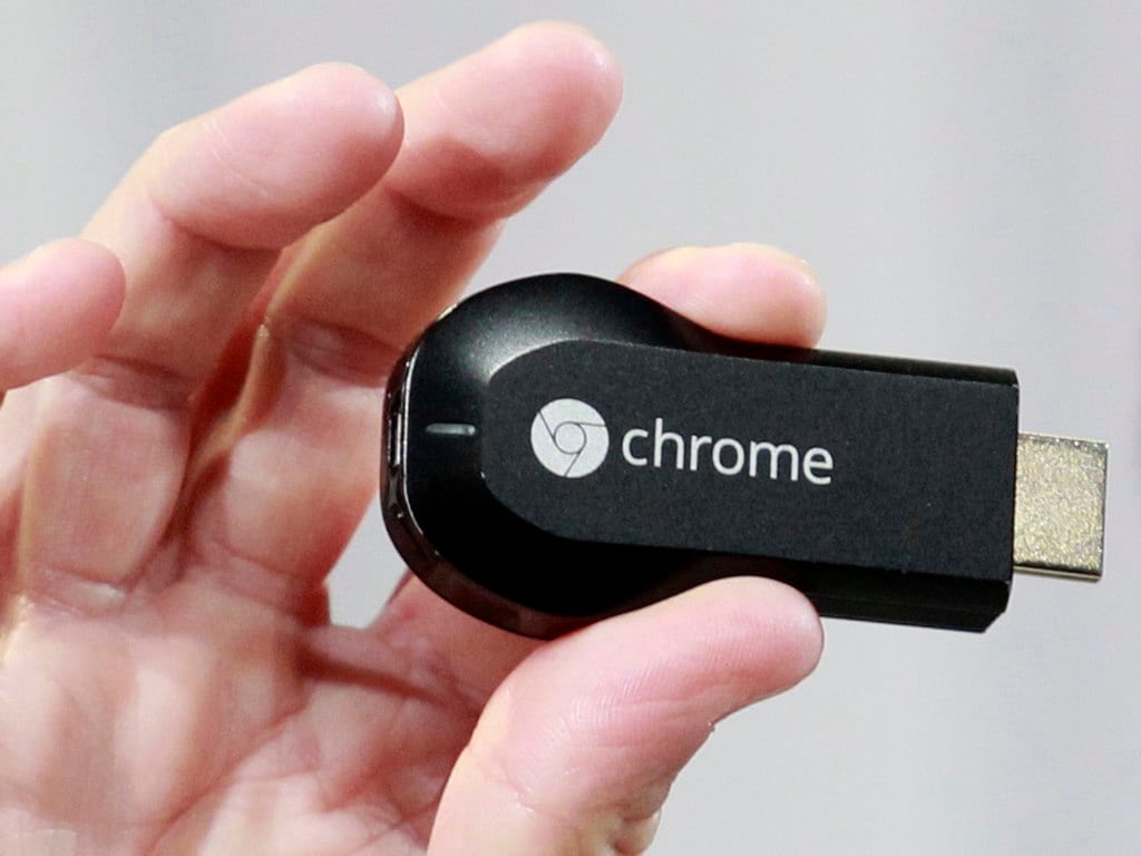 Apple's dongle is expected to resemble Google's Chromecast. Image: Reuters 