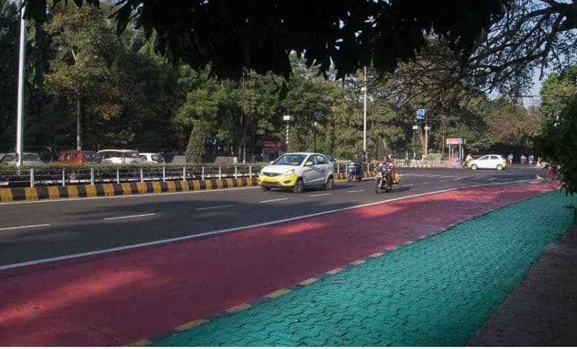 A 30km-stretch of cycling track is the latest addition to city's infrastructure. Firstpost/ Shantanu Srivastava