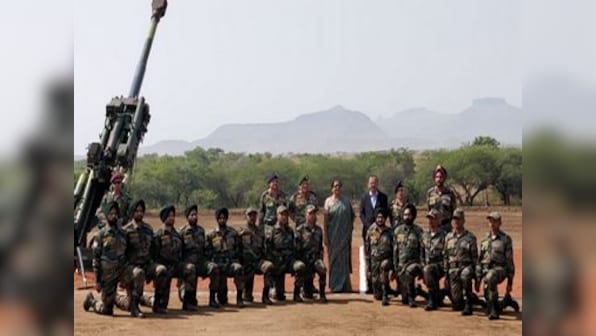 Nirmala Sitharaman inducts 3 major artillery gun systems including M777 American Ultra Light Howitzers, K-9 Vajra into army