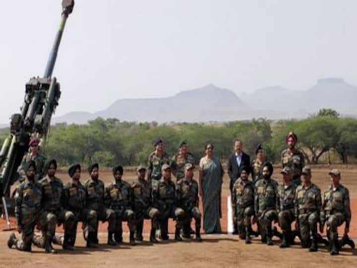 Nirmala Sitharaman inducts 3 major artillery gun systems including M777 American Ultra Light Howitzers, K-9 Vajra into army