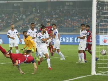   Dynamos and Jamshedpur FC played a 2-2 draw in ISL. Image Courtesy: ISL 