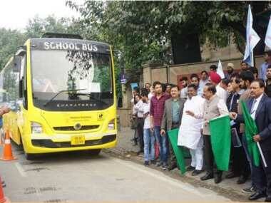 Delhi pollution: Environment ministry launches trial run of five air-filtering buses; forms 52 teams to check environment-related offences