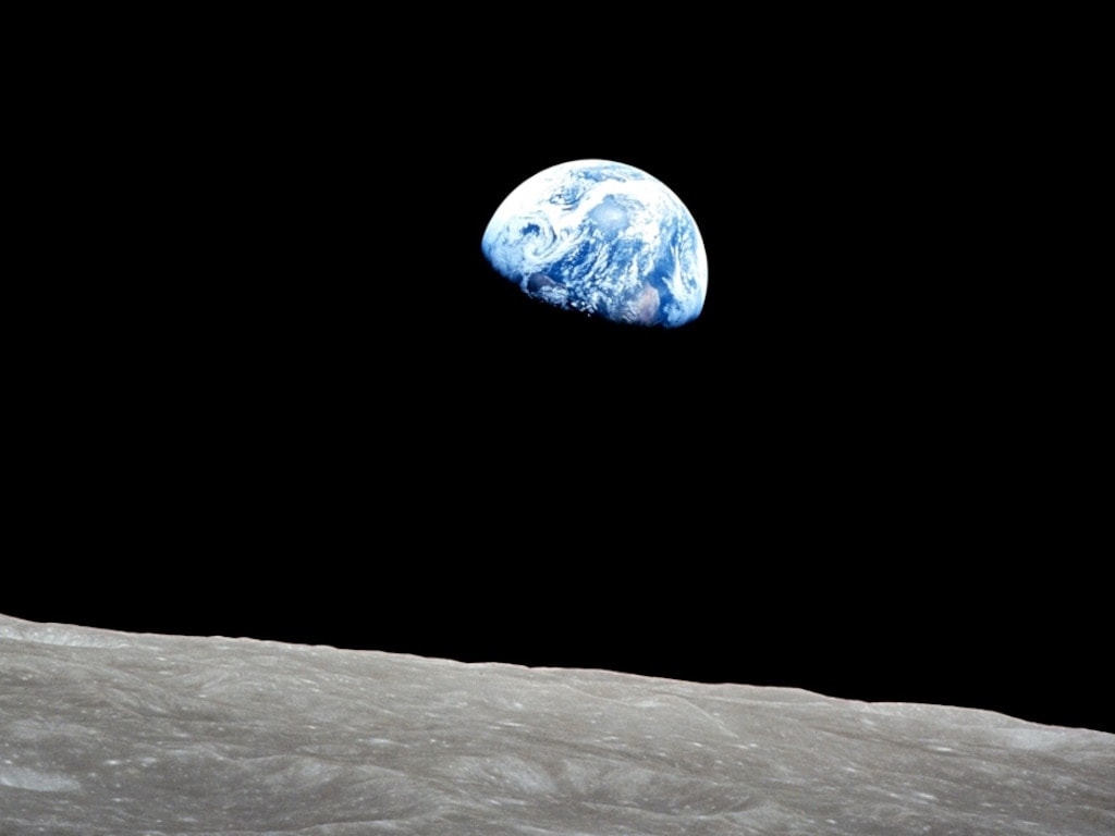   Earth from Moon. 