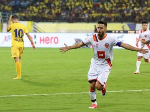 ISL 2018-19: Ferran Corominas' brace helps FC Goa pile more misery on Kerala Blasters FC ISL 2018-19: Ferran Corominas' brace helps FC Goa pile more misery on Kerala Blasters FC