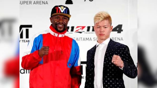 Floyd Mayweather's exhibition match against Japanese kickboxer Tenshin Nasukawa back on after 'misunderstanding'